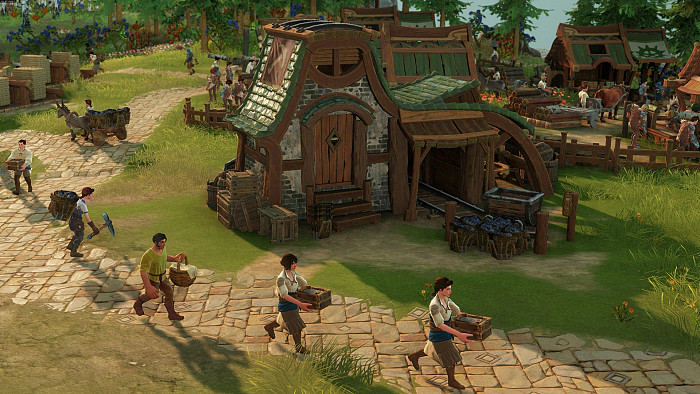 Скриншот из игры The Settlers (2022)