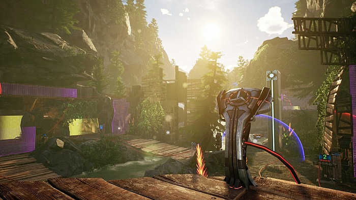 Скриншот из игры Relicta