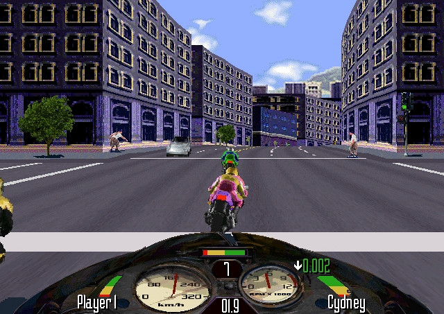 Скриншот из игры Road Rash