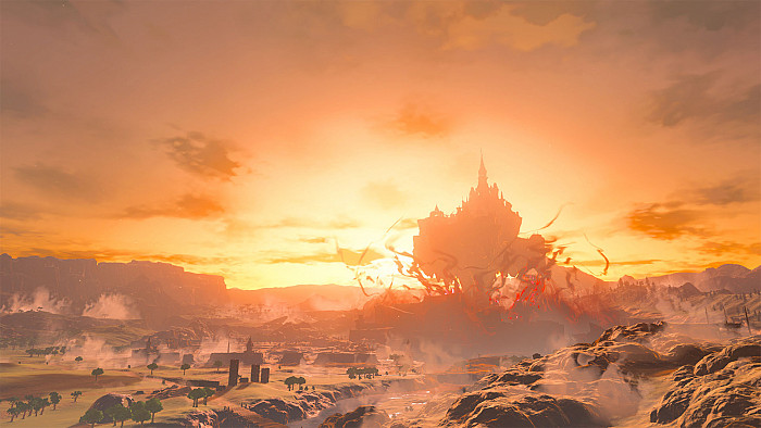 Скриншот из игры Legend of Zelda: Breath of the Wild 2