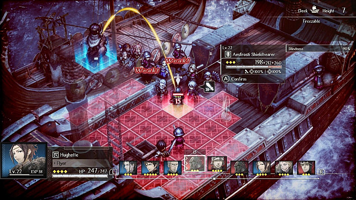 Скриншот из игры Triangle Strategy