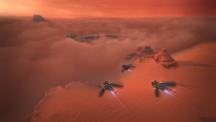 Скриншот из игры Dune: Spice Wars