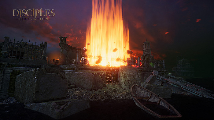 Скриншот из игры Disciples: Liberation