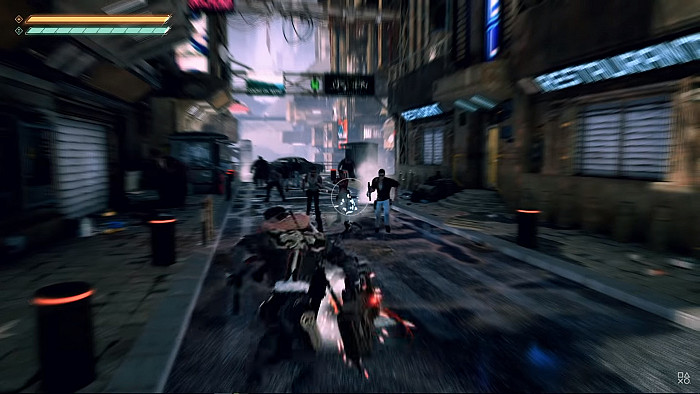 Скриншот из игры Gungrave G.O.R.E