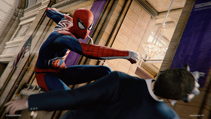 Скриншот из игры Marvel's Spider-Man Remastered