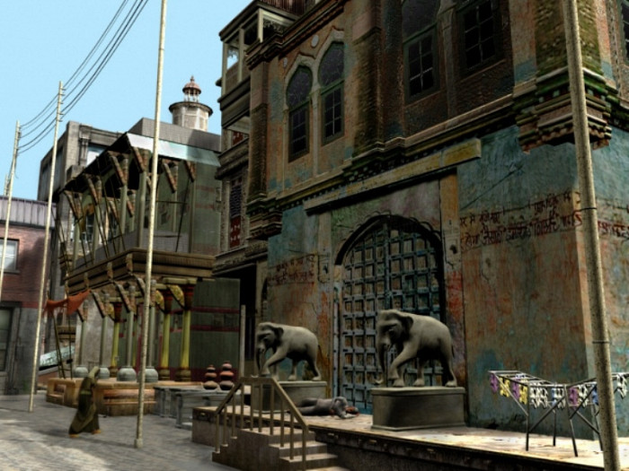 Скриншот из игры Road to India
