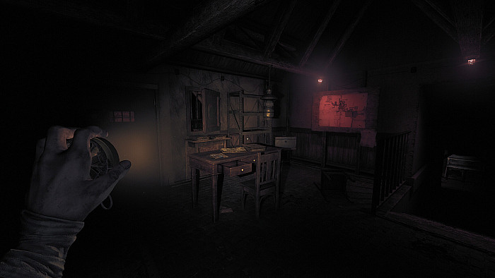 Скриншот из игры Amnesia: The Bunker