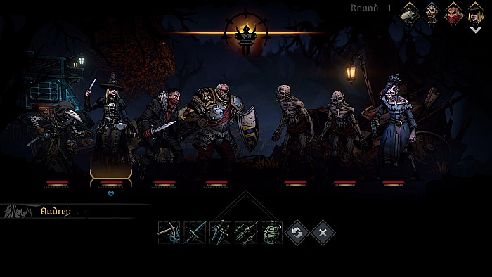 Скриншот из игры Darkest Dungeon II
