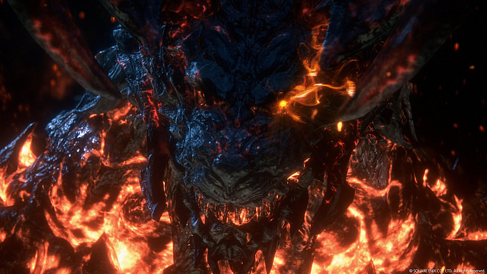 Скриншот из игры Final Fantasy XVI