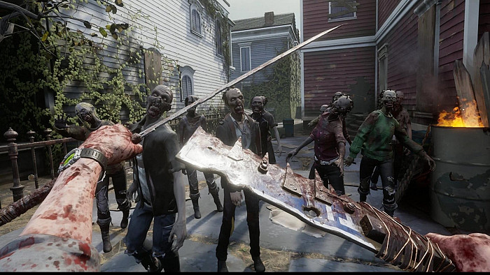 Скриншот из игры The Walking Dead: Saints and Sinners
