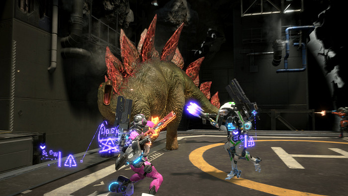 Скриншот из игры Exoprimal