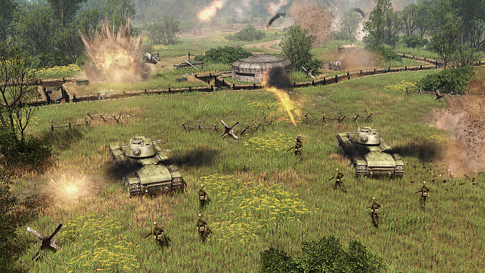 Скриншот из игры Men of War II