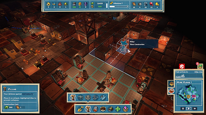 Скриншот из игры SteamWorld Build