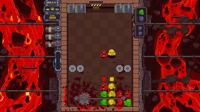 Скриншот из игры Dr. Fetus' Mean Meat Machine
