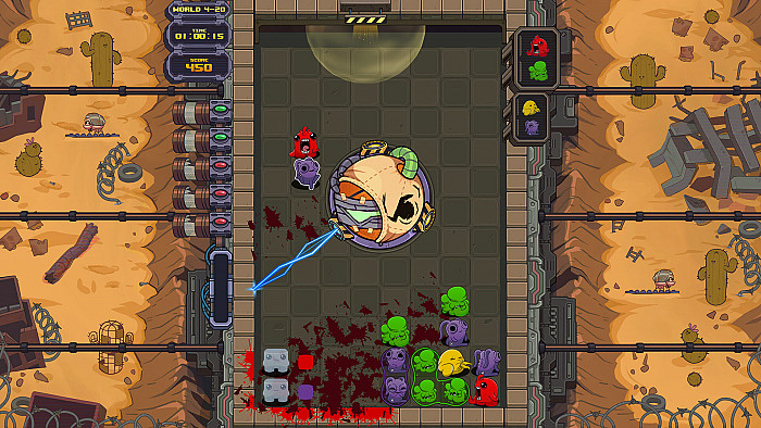 Скриншот из игры Dr. Fetus' Mean Meat Machine