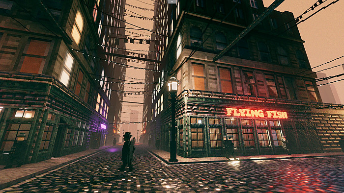 Скриншот из игры Shadows of Doubt