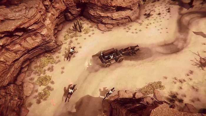 Скриншот из игры Cowboys & Rustlers