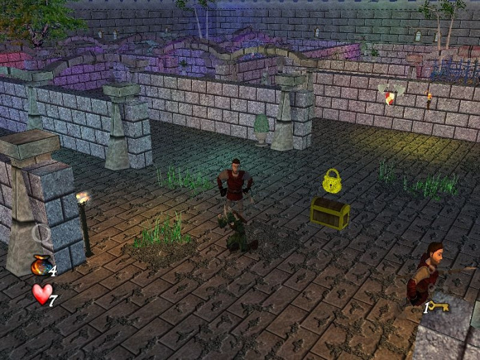Скриншот из игры Robin Hood's Quest