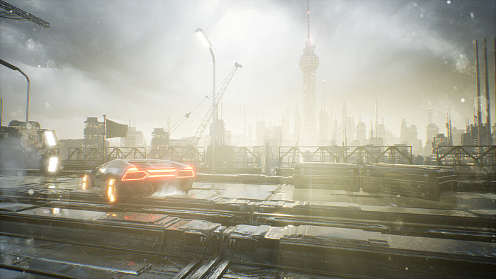 Скриншот из игры Neo Berlin 2087