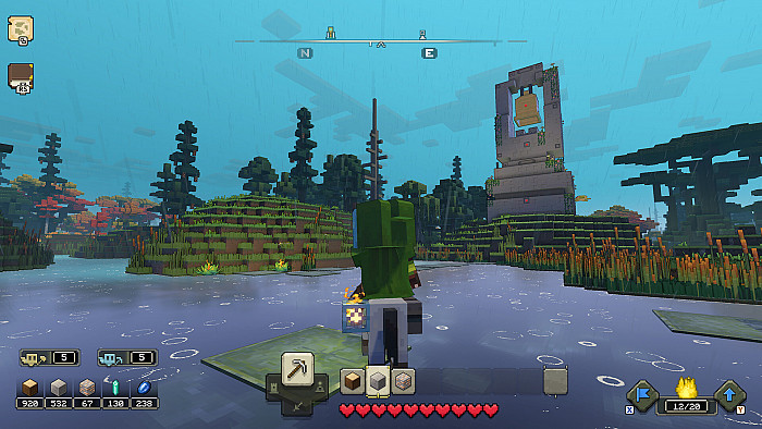 Скриншот из игры Minecraft Legends