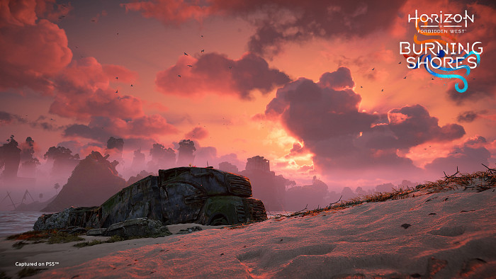 Скриншот из игры Horizon Forbidden West: Burning Shores
