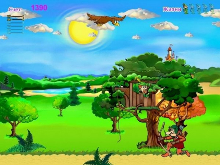 Скриншот из игры Robin Hood: Forest Adventures