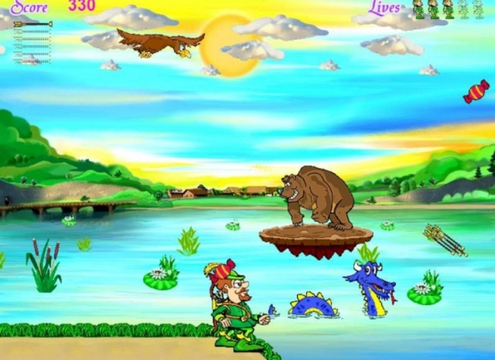 Скриншот из игры Robin Hood: Forest Adventures