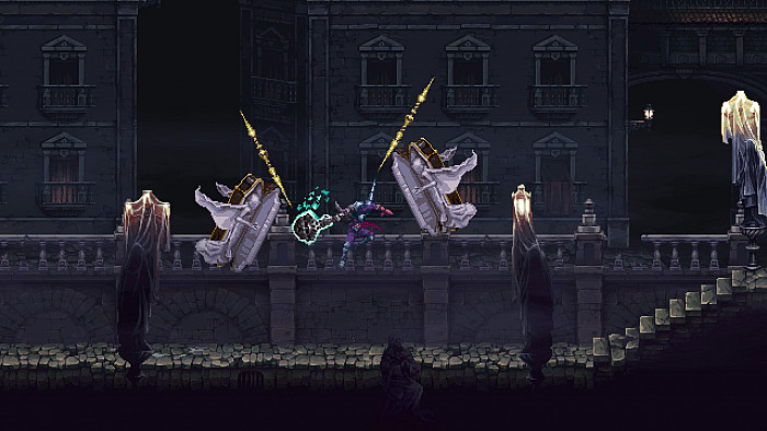 Скриншот из игры Blasphemous 2