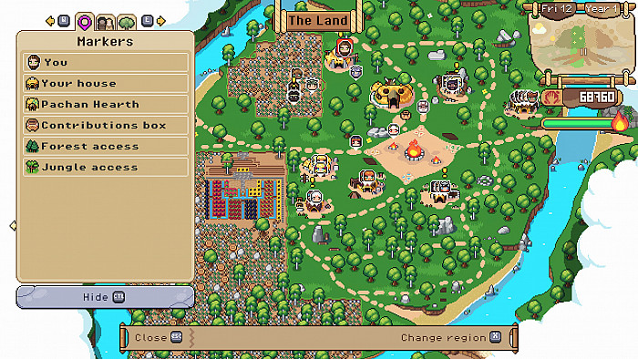 Скриншот из игры Roots of Pacha
