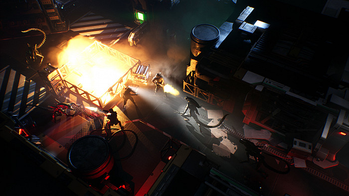 Скриншот из игры Aliens: Dark Descent
