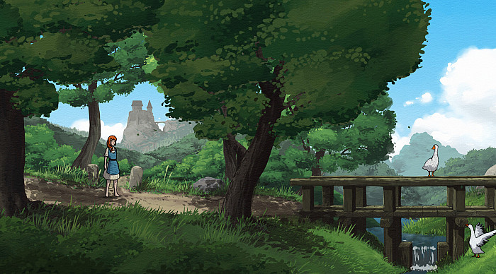 Скриншот из игры Scarlet Deer Inn