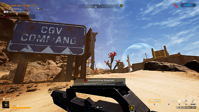 Скриншот из игры Starship Troopers: Extermination