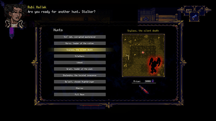 Скриншот из игры Hunt the Night