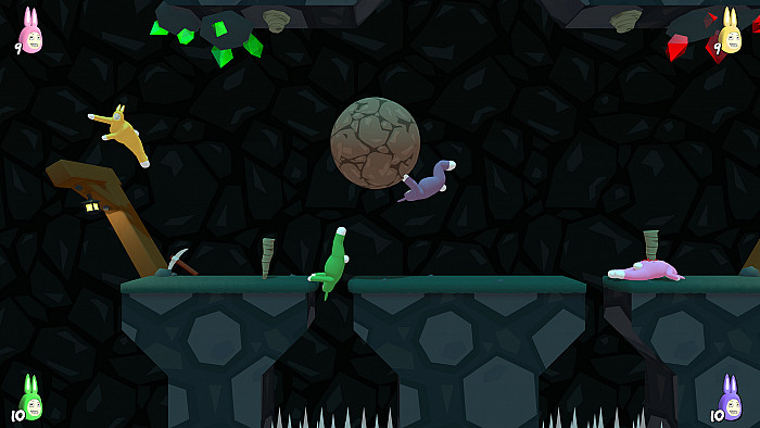 Скриншот из игры Super Bunny Man