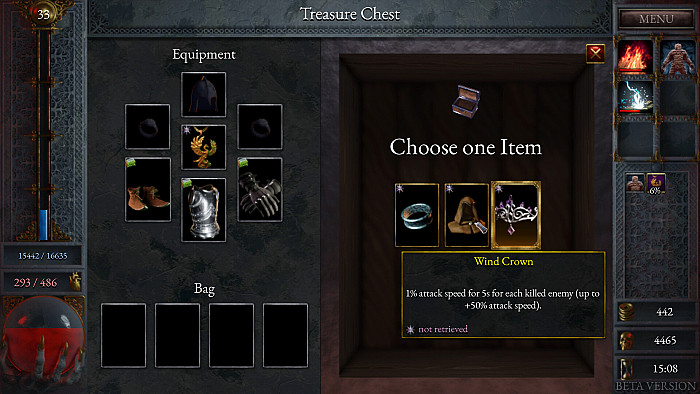 Скриншот из игры Halls of Torment