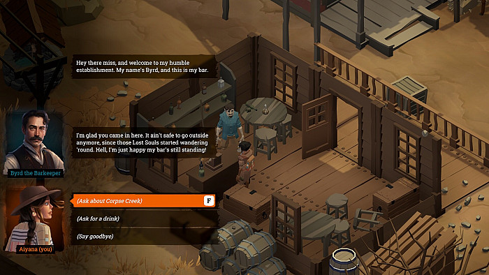Скриншот из игры Above Snakes