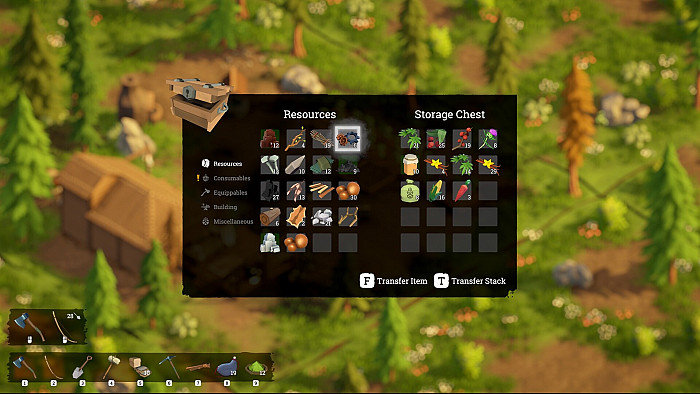 Скриншот из игры Above Snakes