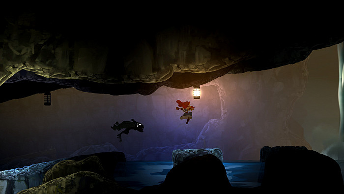 Скриншот из игры Teslagrad 2