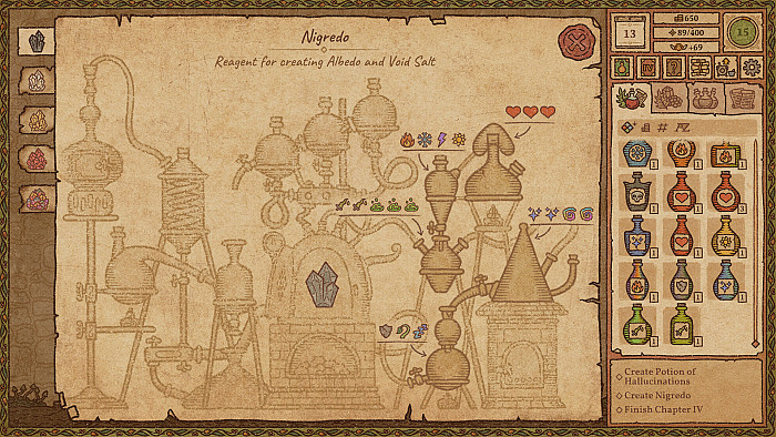 Скриншот из игры Potion Craft: Alchemist Simulator