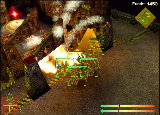 Скриншот из игры RoboRumble