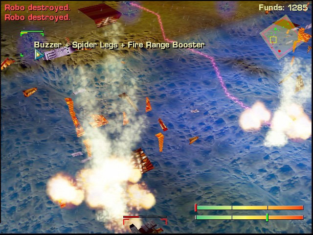 Скриншот из игры RoboRumble