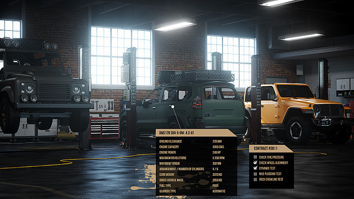 Скриншот из игры Offroad Mechanic Simulator