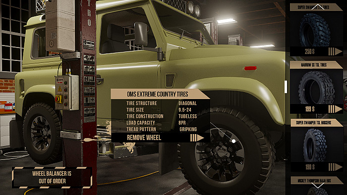 Скриншот из игры Offroad Mechanic Simulator
