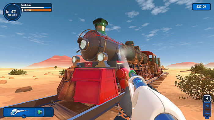 Скриншот из игры PowerWash Simulator