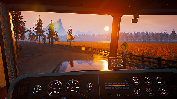 Скриншот из игры Alaskan Road Truckers