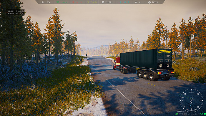 Скриншот из игры Alaskan Road Truckers