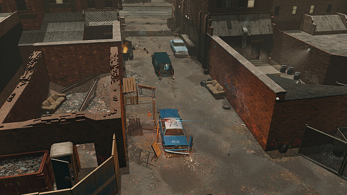 Скриншот из игры The Precinct
