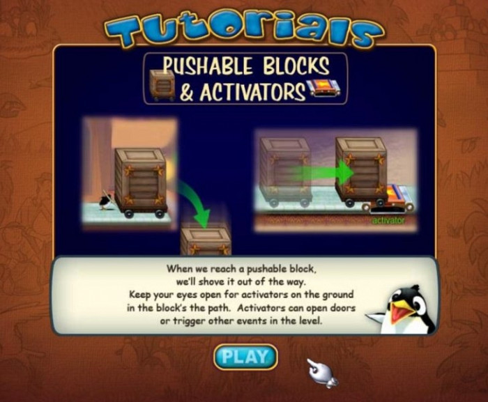 Скриншот из игры Penguins!
