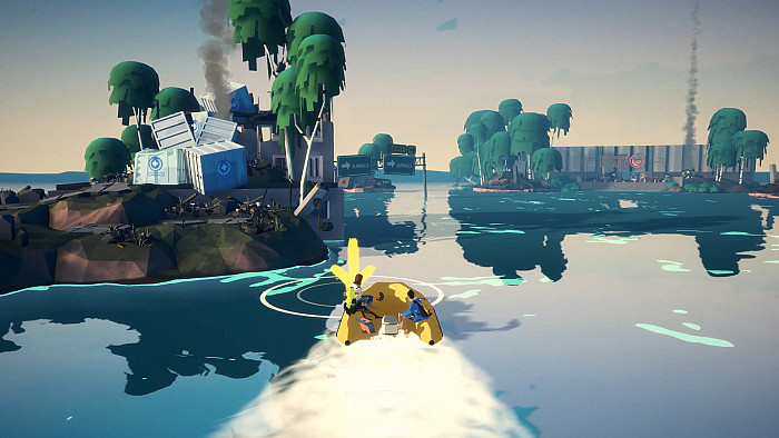 Скриншот из игры Highwater