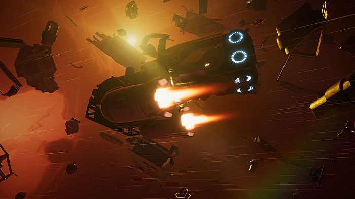 Скриншот из игры Star Trucker